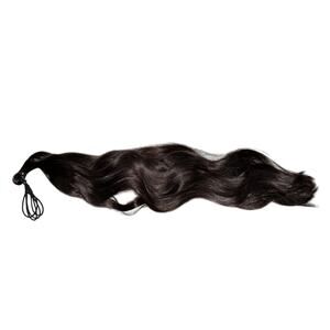 18 Inch Flexible Wrap Around Ponytail Extension Hair Extension Wavy Dark Brown